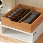 SoBuy Schubladenbox Aufbewahrungsbox Schreibtischorganizer 30×10×31cm FRG179-WN_7