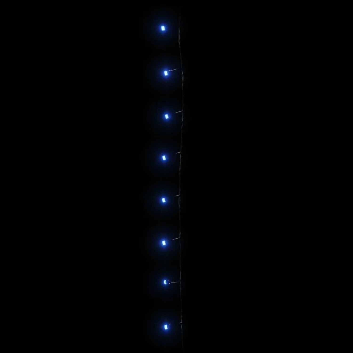 Blaue LED Lichterkette (30m) für Außen, 300 LEDs, ideal für Garten & Party.