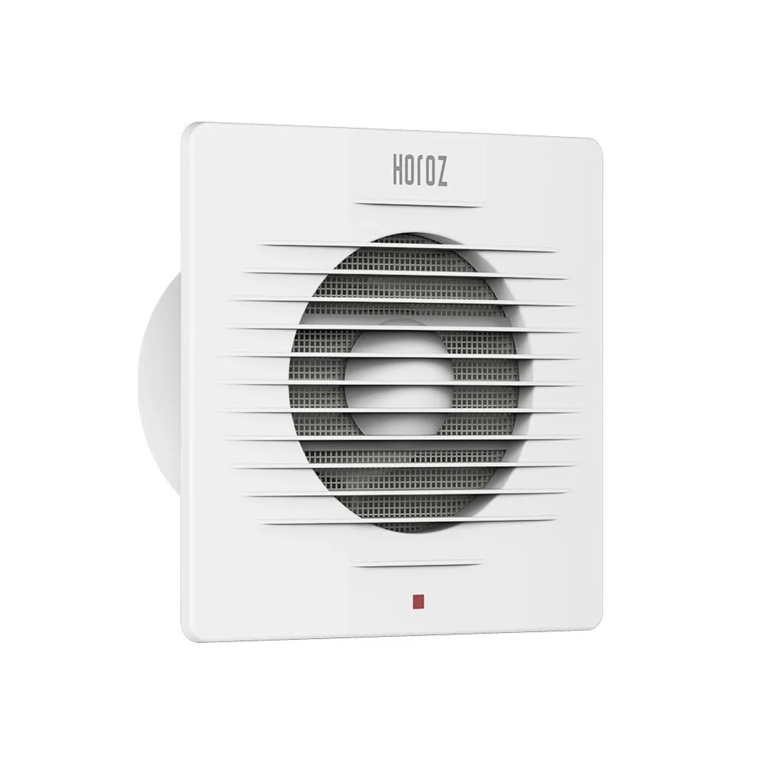HOROZ Badlüfter 150 mm 20 W 150 m³/h 47 dB Weiß Mit Filter Wandventilator Badventilator CLASSIC