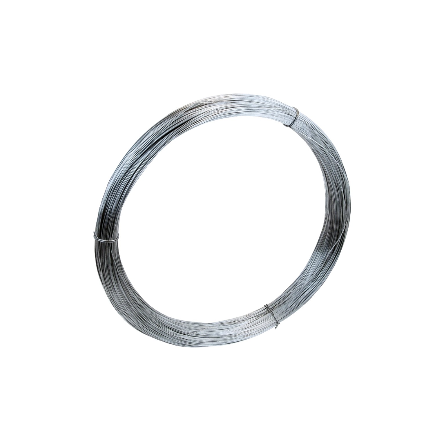 GOEBEL 1 Bund Draht Eisendraht Stahl Verzinkt 1,0 mm in 2,5kg ca. 407 Meter Ringen Draht