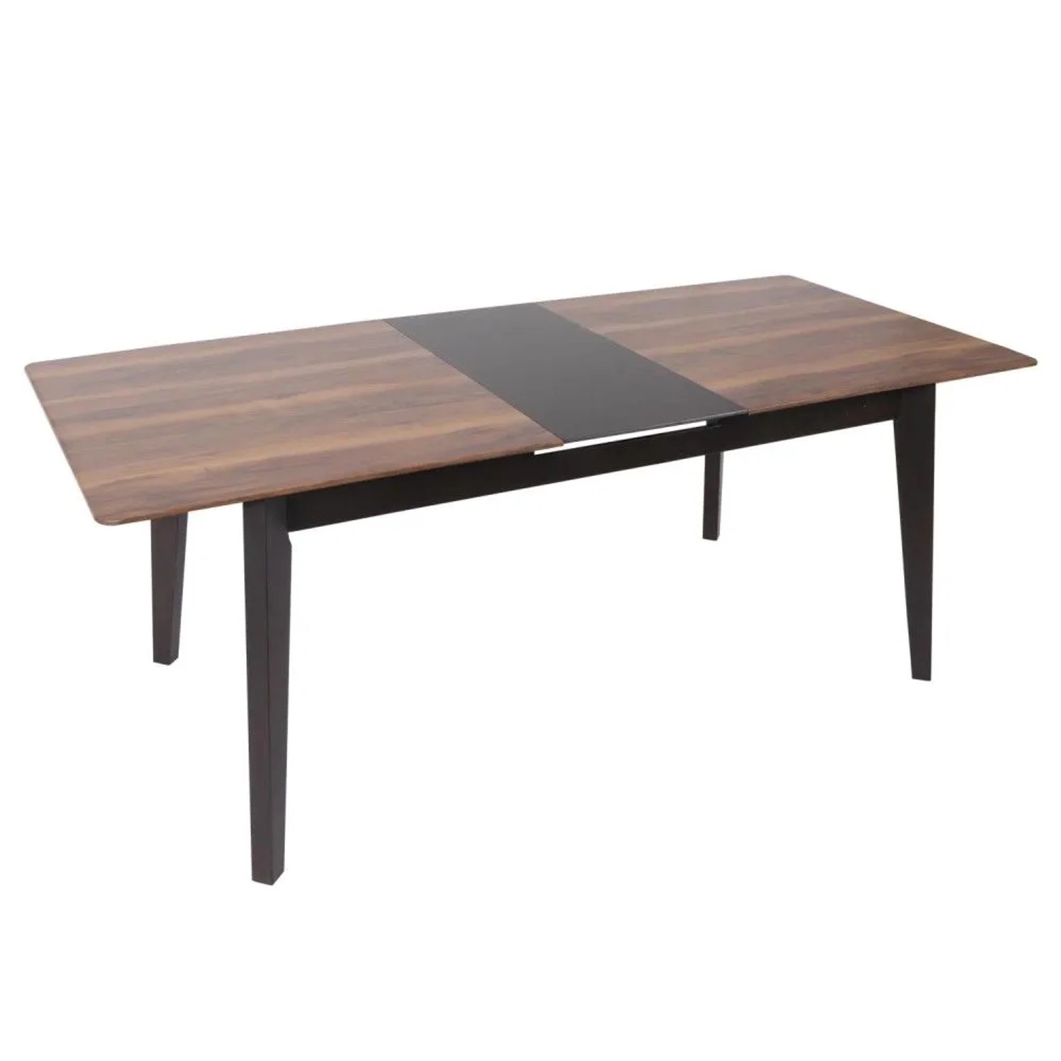 MCW Esszimmertisch M57 160-200x90cm Ausziehbar Sheesham Holz-Optik Dunkle Beine