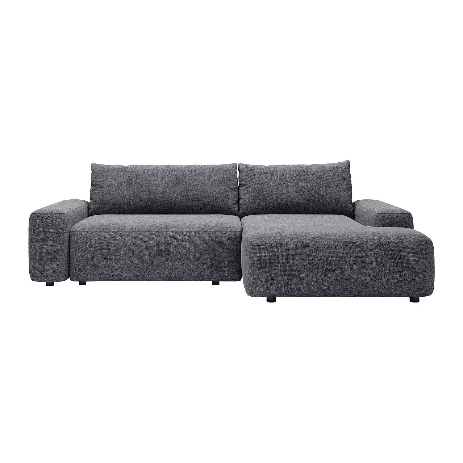 Vente-unique Schlafsofa Daviso Grau 264 cm