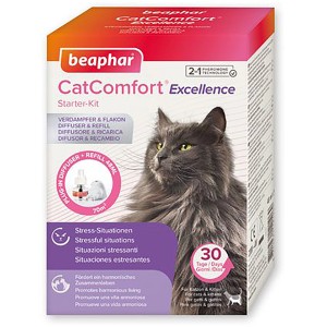 Beaphar CatComfort Excellence Starter-Kit 48ml: Katzenspray zur Förderung von Harmonie und Wohlbefinden.