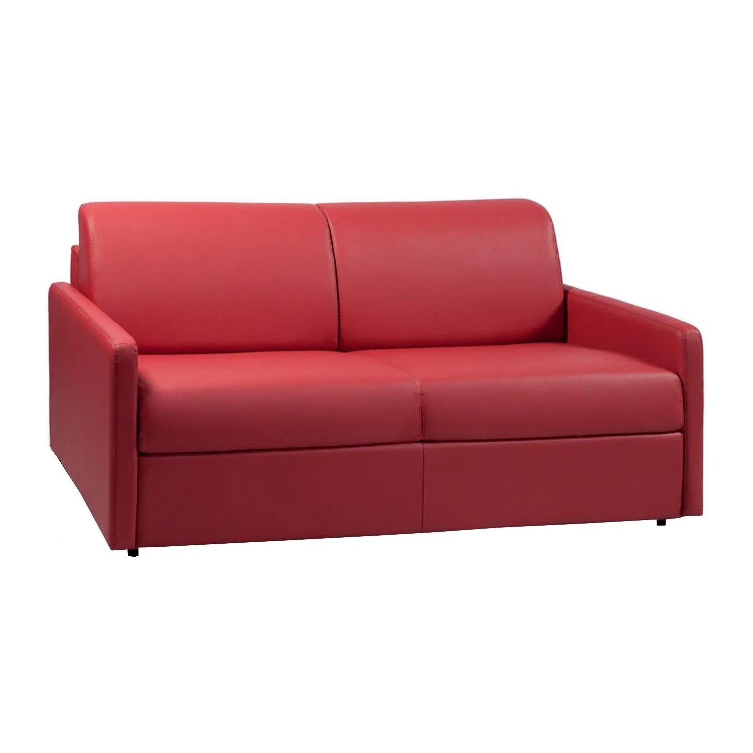 Vente-unique Schlafsofa Calife Rot 170 cm