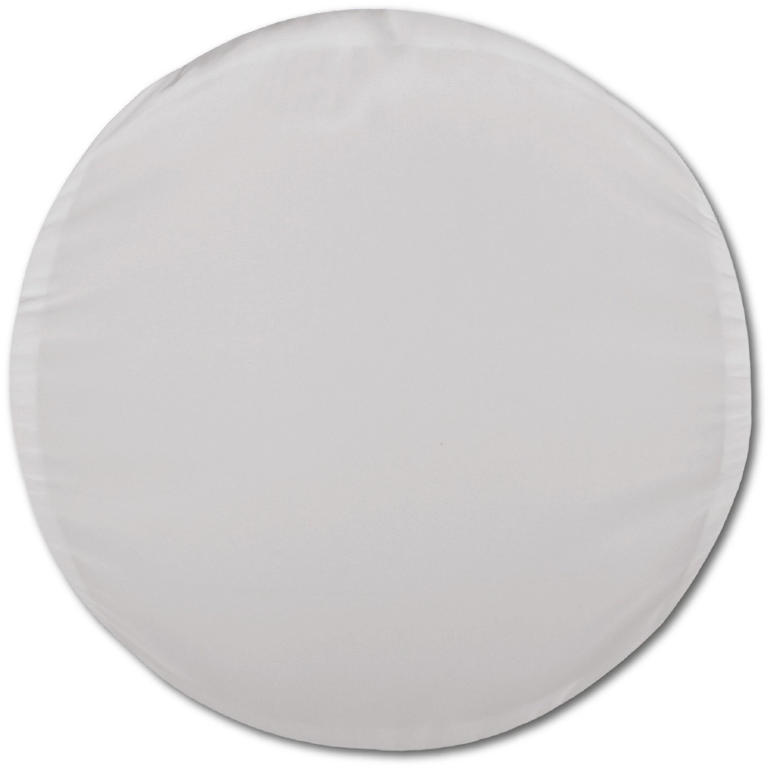 Bestlivings Kissenhülle Ellen Durchmesser 60 cm Hellgrau günstig online kaufen