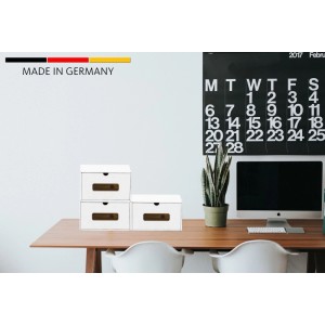BigDean 10er Boxen Set mit Sichtfenster und Schublade Pappkarton aus Kraftpapier Schuhbox Spielzeug Box Aufbewahrung für Zubehör und Accessoires BigDean 10er Boxen-Set mit Sichtfenster & Schublade - Pappkarton aus Kraftpapier - Schuhbox Spielzeug-Box Aufbewahrung für Zubehör & Accessoires