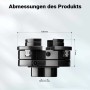 Wiltec Ersatz Spannfutter Drechselbank Drechselfutter M33 X 3,5 Backenfutter_3