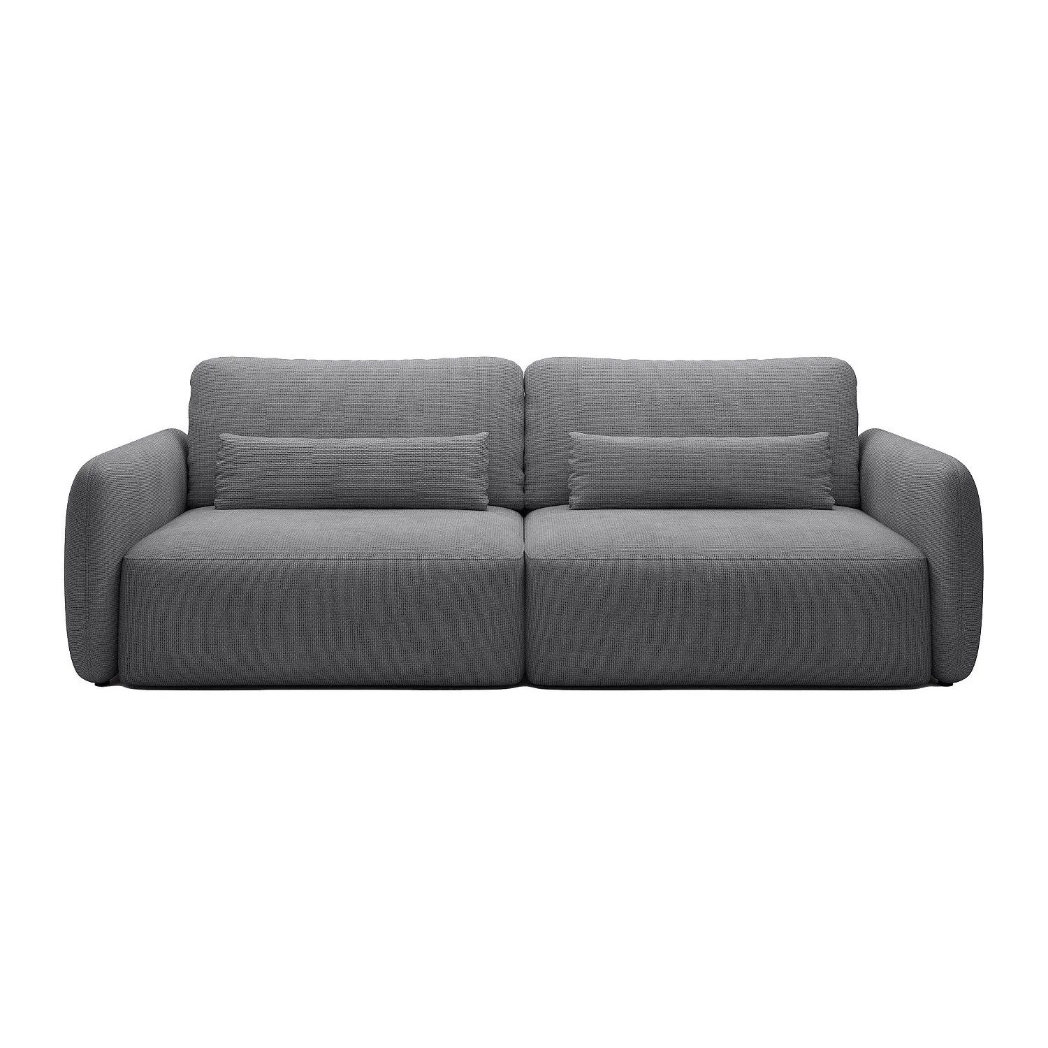 Vente-unique Schlafsofa Vopoza Grau 238 cm