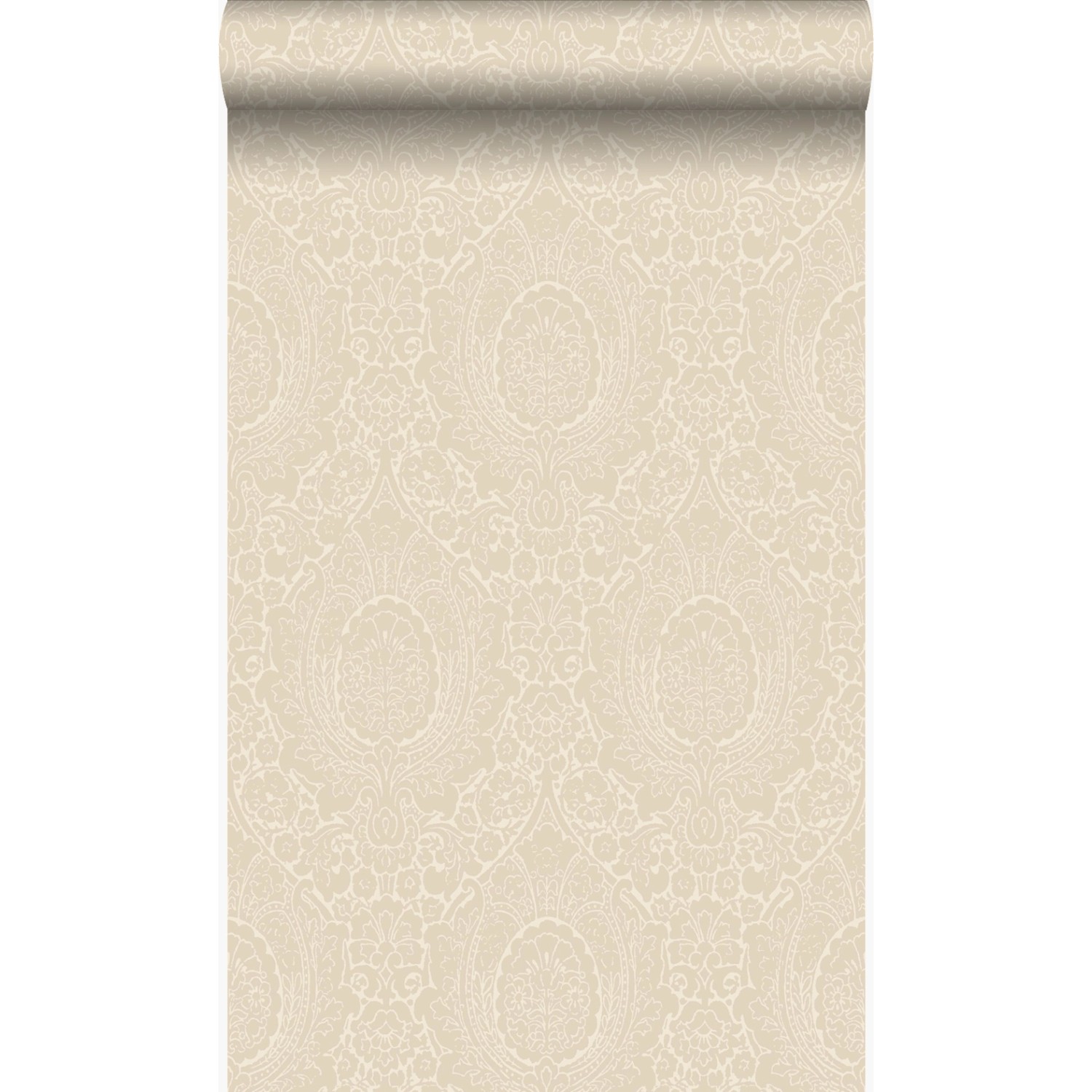 Origin Wallcoverings Tapete Ornamente Sandbeige 53 cm x 10,05 m 345426 günstig online kaufen