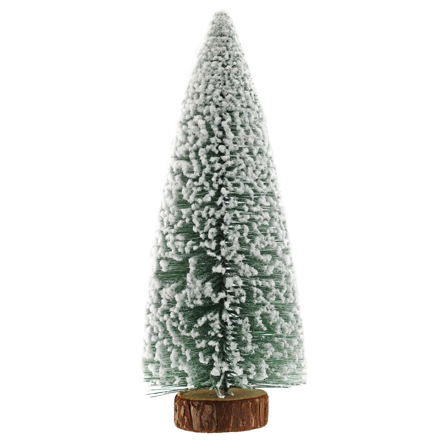 Deko Tannenbaum mit Schnee Stehend 22 cm