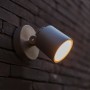 Lutec LED-Außenwandspot Explorer, schwenkbare Außenleuchte für die Wandmontage.