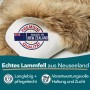 Kuscheliges, hellbraunes Schaffell „Umber“ von Karat mit Qualitäts-Siegel.