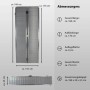 TRUTZHOLM Rollstuhlrampe, klappbar, 184 cm, grau. Zubehör für Autoanhänger.