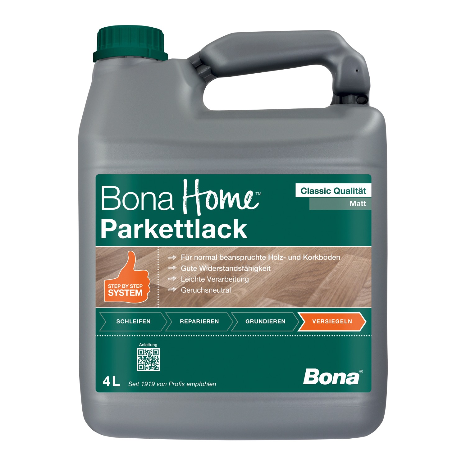 Bona Home Parkettlack Classic matt 4 l
