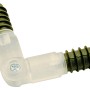 Gardinia Eckverbinder Memphis transparent für Stilgarnituren, Winkel 90-180° verstellbar.