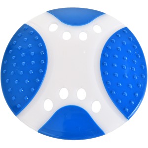 Blau-weiße Frisbee für Hunde aus dem 6-teiligen Hunde-Outdoor-Spielzeugset.