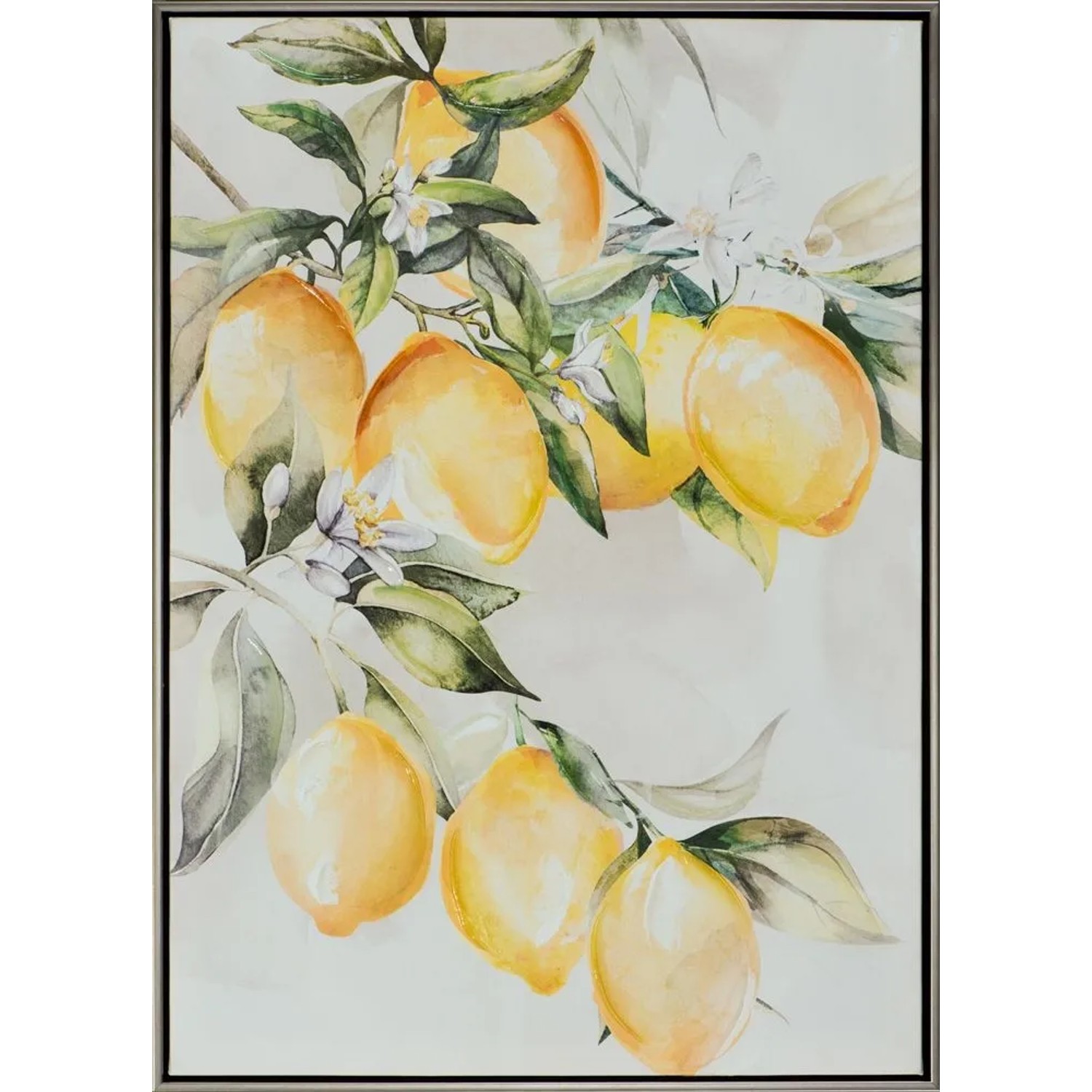 Art Universe Leinwandbild Zitronenbaum 52 x 72 cm