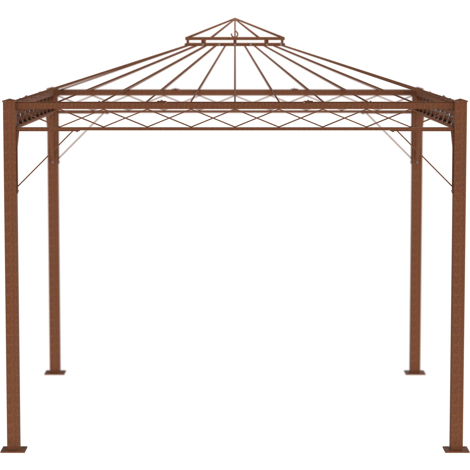 Eleo Pavillon Trento 269 cm x 308 cm x 308 cm Unbeschichtet günstig online kaufen