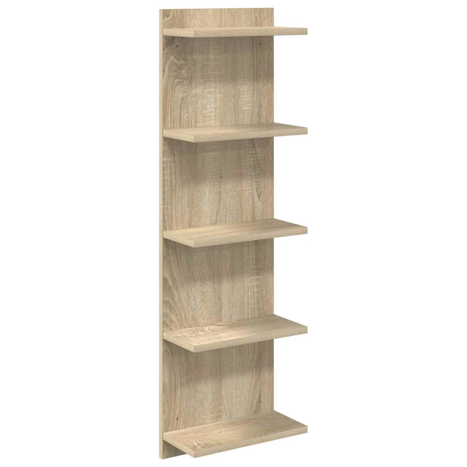 vidaXL Wandregal Sonoma-Eiche 30 x 15 x 100 cm Holzwerkstoff 8012400