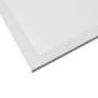 Weißes LUXULA LED Panel 62x62 cm für Rasterdecken, Detailansicht.