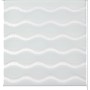 Schöner Wohnen Doppelrollo Tilda Welle, 45x150 cm, Weiß. Rollo mit transparenten und blickdichten Streifen.