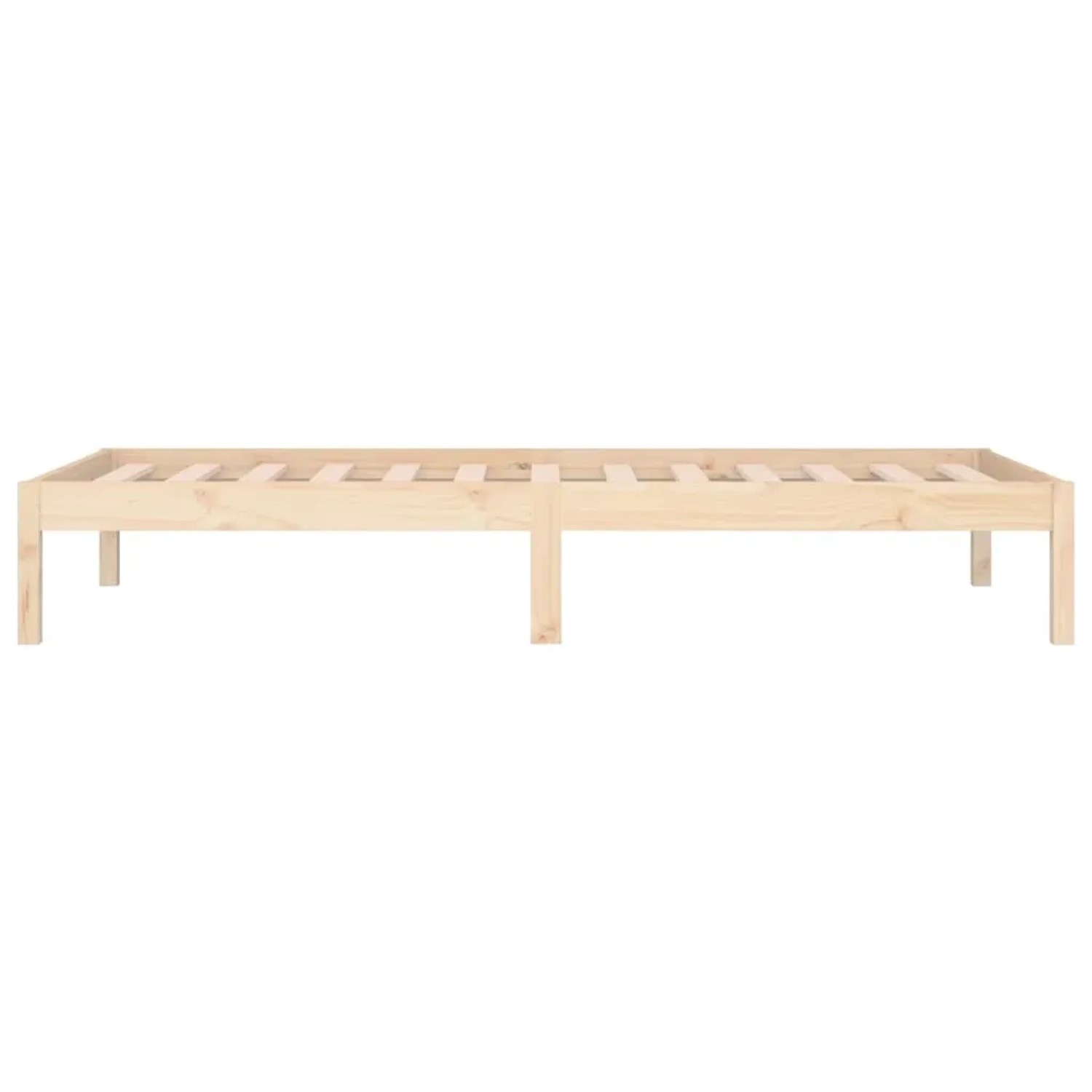 vidaXL Tagesbett 90x200 cm aus Kiefernholz, Lattenrost für Matratze (nicht enthalten).