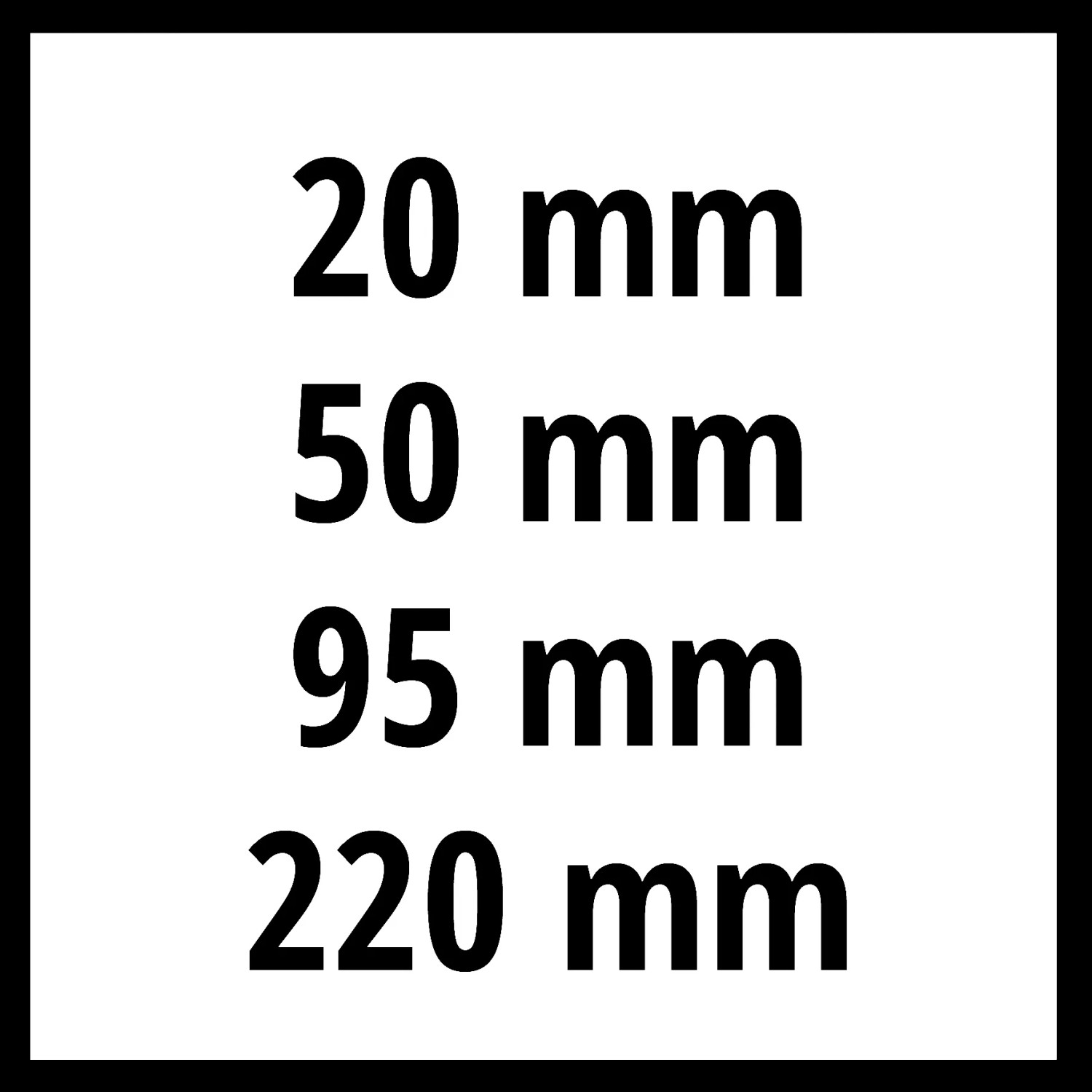 Einhell Ausblaspistole: Düsenlängen 20, 50, 95, 220 mm für Kompressor Zubehör.