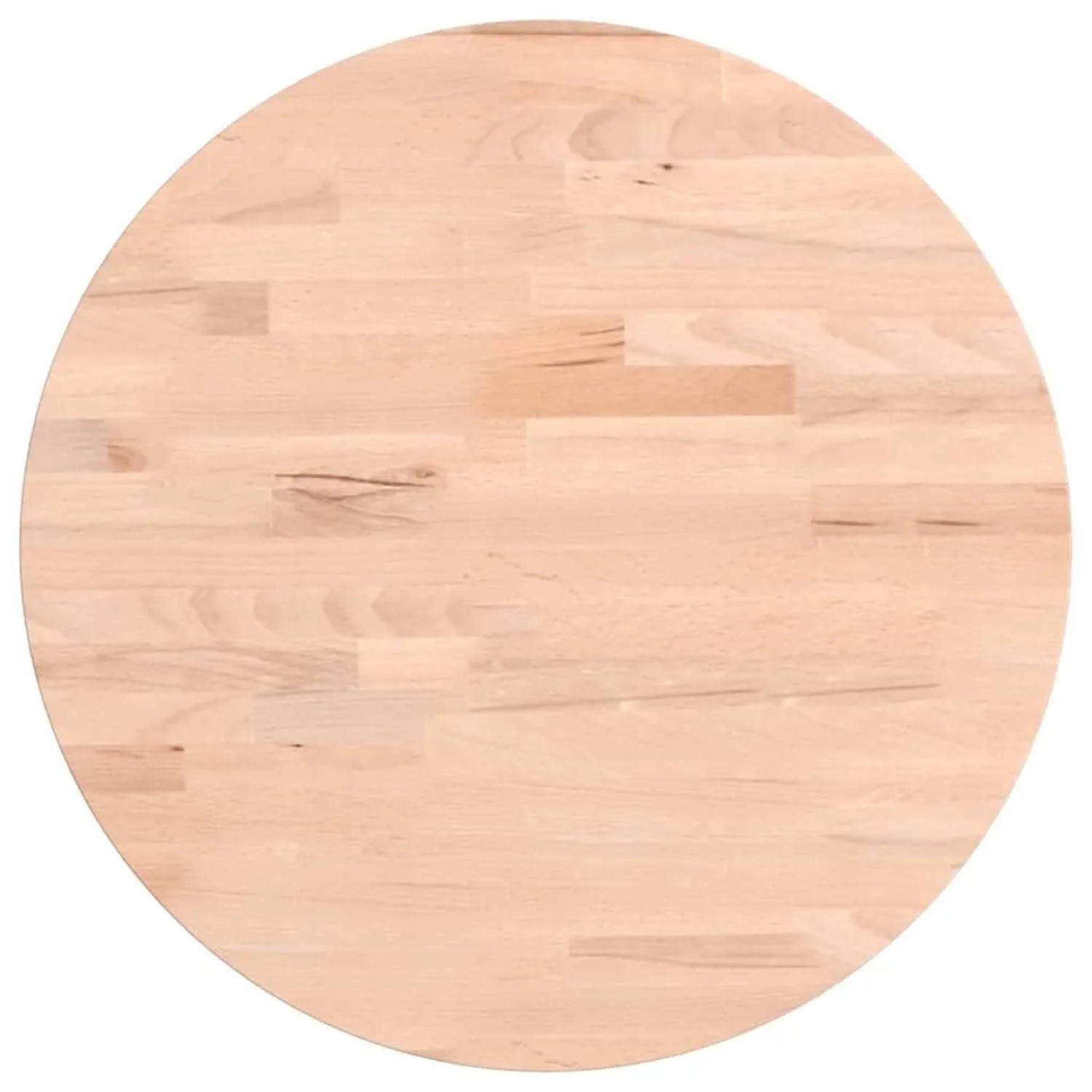 vidaXL Tischplatte Ø40x2,5 cm Rund Massivholz Buche 355914
