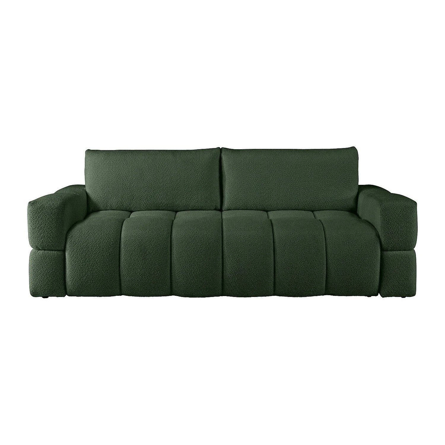 Vente-unique Schlafsofa Issoro Grün 252 cm