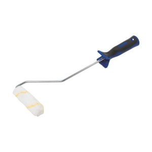 LUX Goldfaden-Roller XL 10 cm mit blau-schwarzem Softgriff.