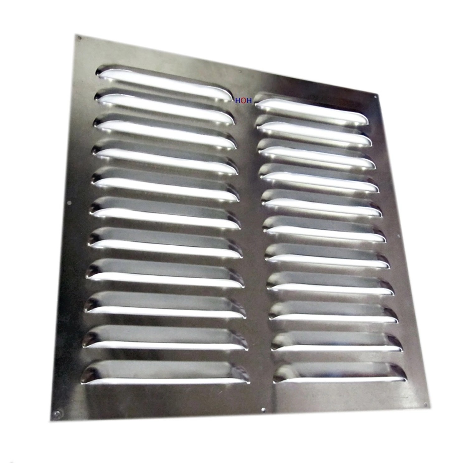 Häusler Lüftungsgitter LG 5050 GLA Lamellengitter Alu 500 x 500 mm Abluftgi günstig online kaufen