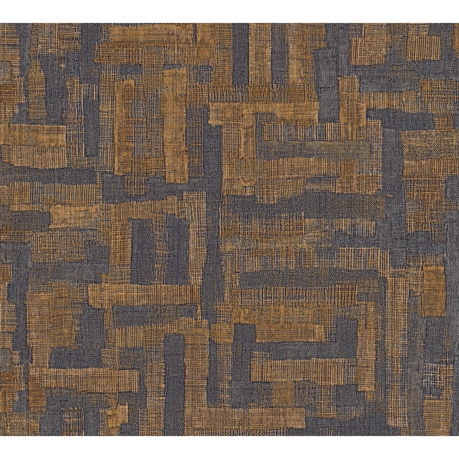 A.S. Creation Vliestapete Holzblock Ethno 10,05 m x 0,53 m Braun-Grau FSC® günstig online kaufen