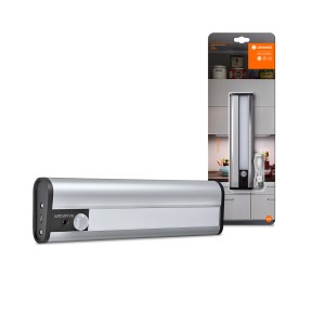 Ledvance LED Linear Unterbauleuchte, 20cm, silber, mit Tag- und Nachtsensor.