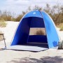 vidaXL Strandzelt 3 Personen Azurblau Wasserdicht 4009455_2