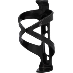 Schwarzer Fischer Trinkflaschenhalter Easy aus Kunststoff für Fahrräder.