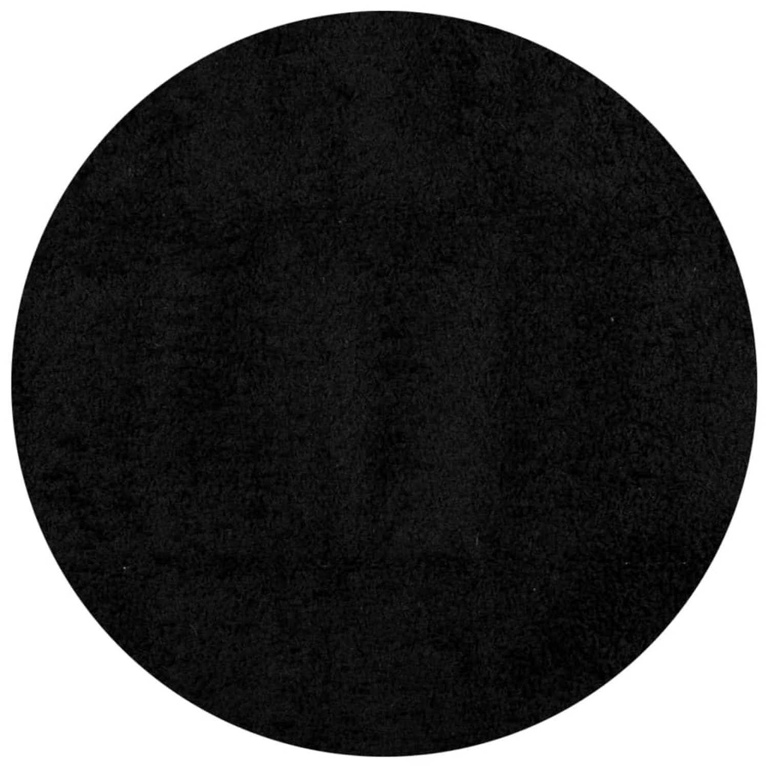 vidaXL Shaggyteppich Pamplona Hochflor Modern Schwarz  120 Cm 1944924 günstig online kaufen