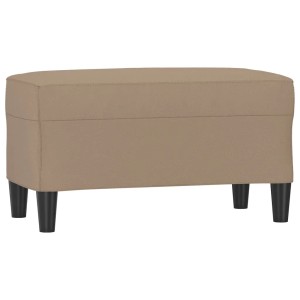 vidaXL Sitzbank Cappuccino-Braun 70x35x41 cm Kunstleder 349396
