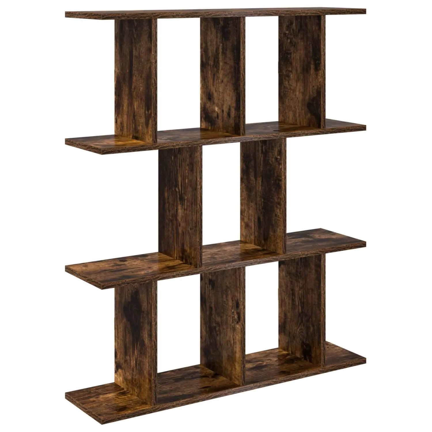 vidaXL Wandregal Raucheiche 80 x 20 x 96 cm Holzwerkstoff 8012208