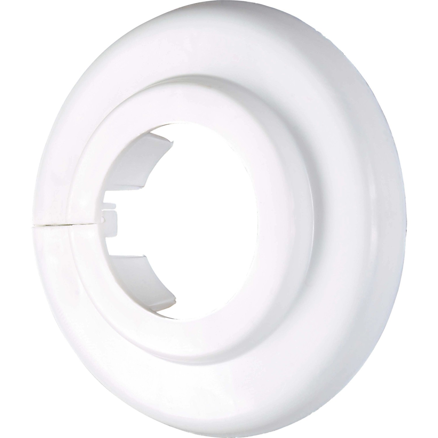Klapprosette Ø 28 mm Weiß 2 Stück