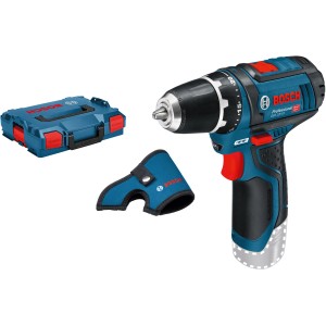Bosch Professional GSR 12V-15 Akku-Bohrschrauber Solo mit Zubehör und Transportkoffer.