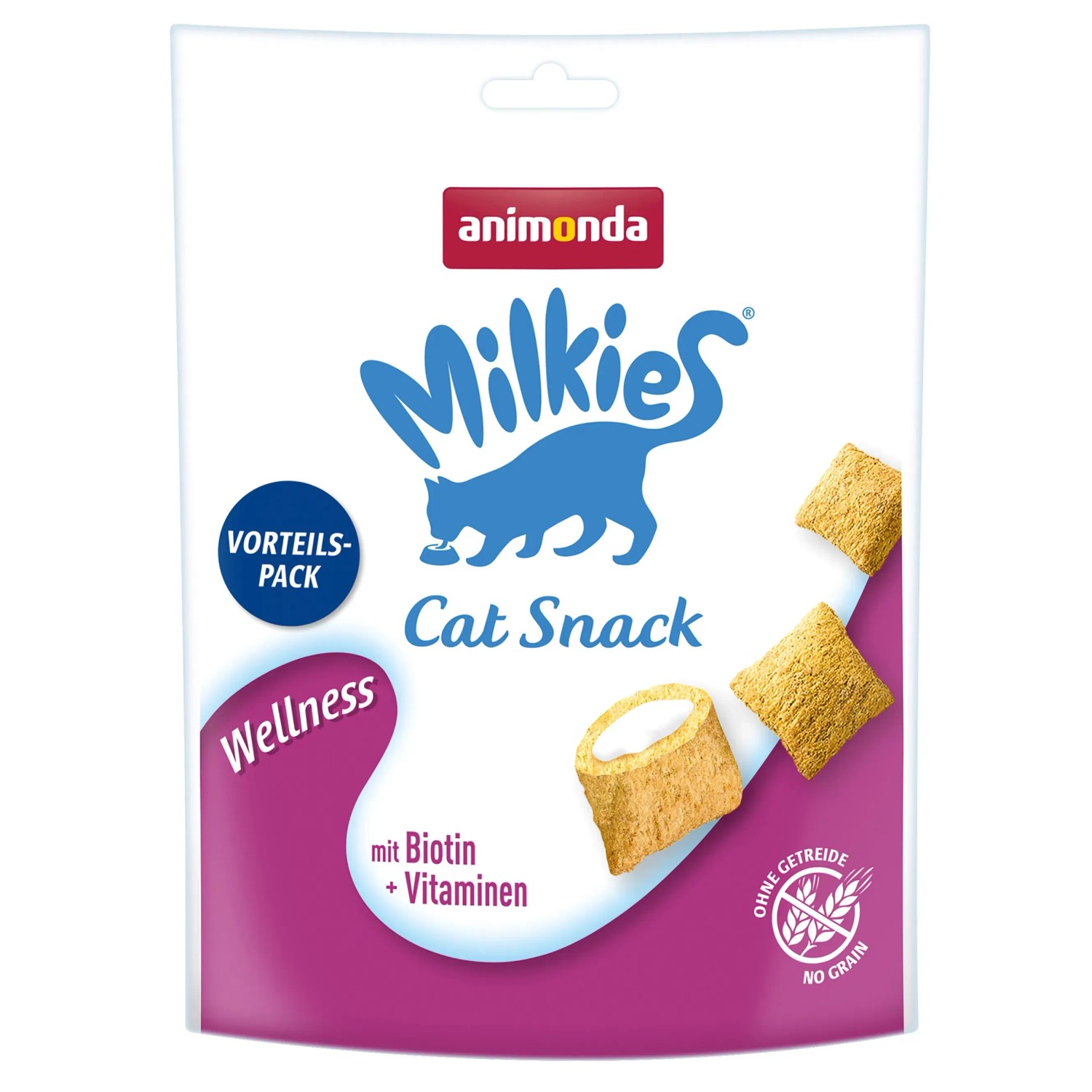 Milkies Katzenleckerlies & Katzensnacks Cat Snack Adult Wellness 120 g