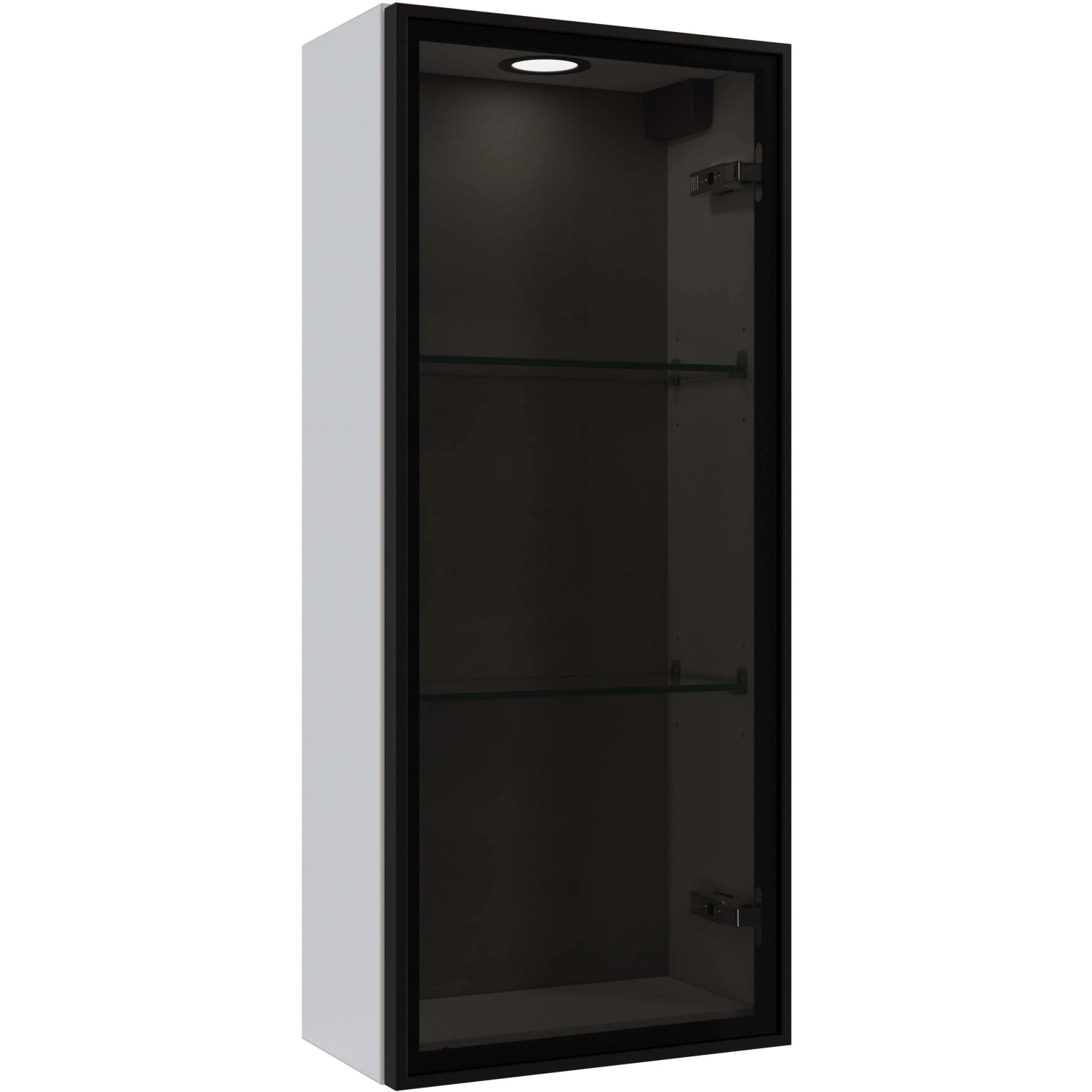 Pelipal Vitrinen-Wandschrank Quantum 05 Weiß Glanz 30 cm günstig online kaufen