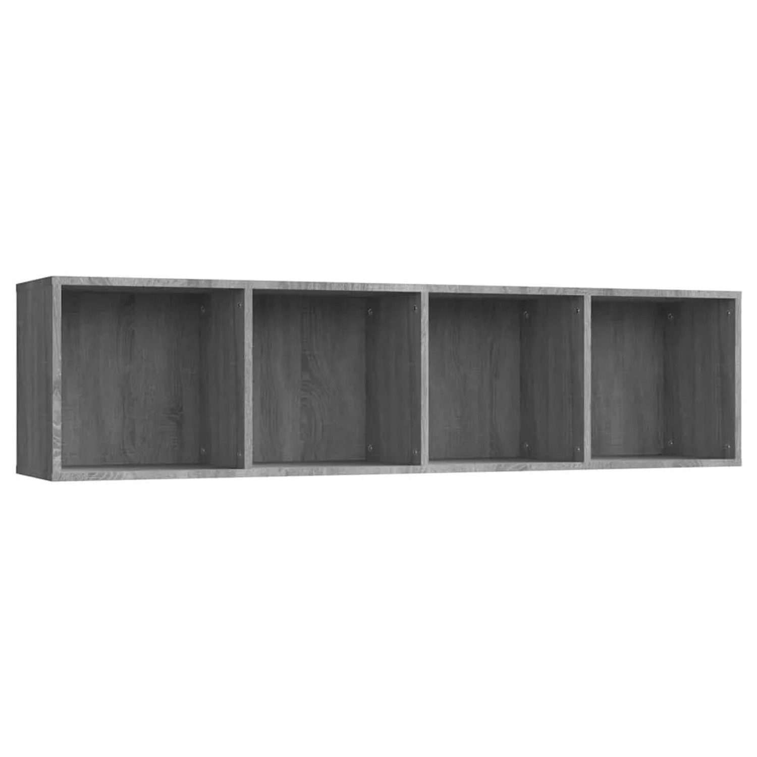 vidaXL Bücherschrank/TV-Schrank Grau Sonoma 143x30x36cm Holzwerkstoff 81527 günstig online kaufen