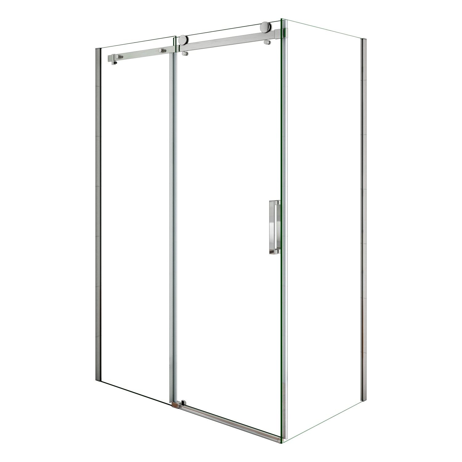 AICA Duschkabine Duschtür 110x90x195cm Schiebetür Eckdusche 8mm ESG-NANO Gl günstig online kaufen