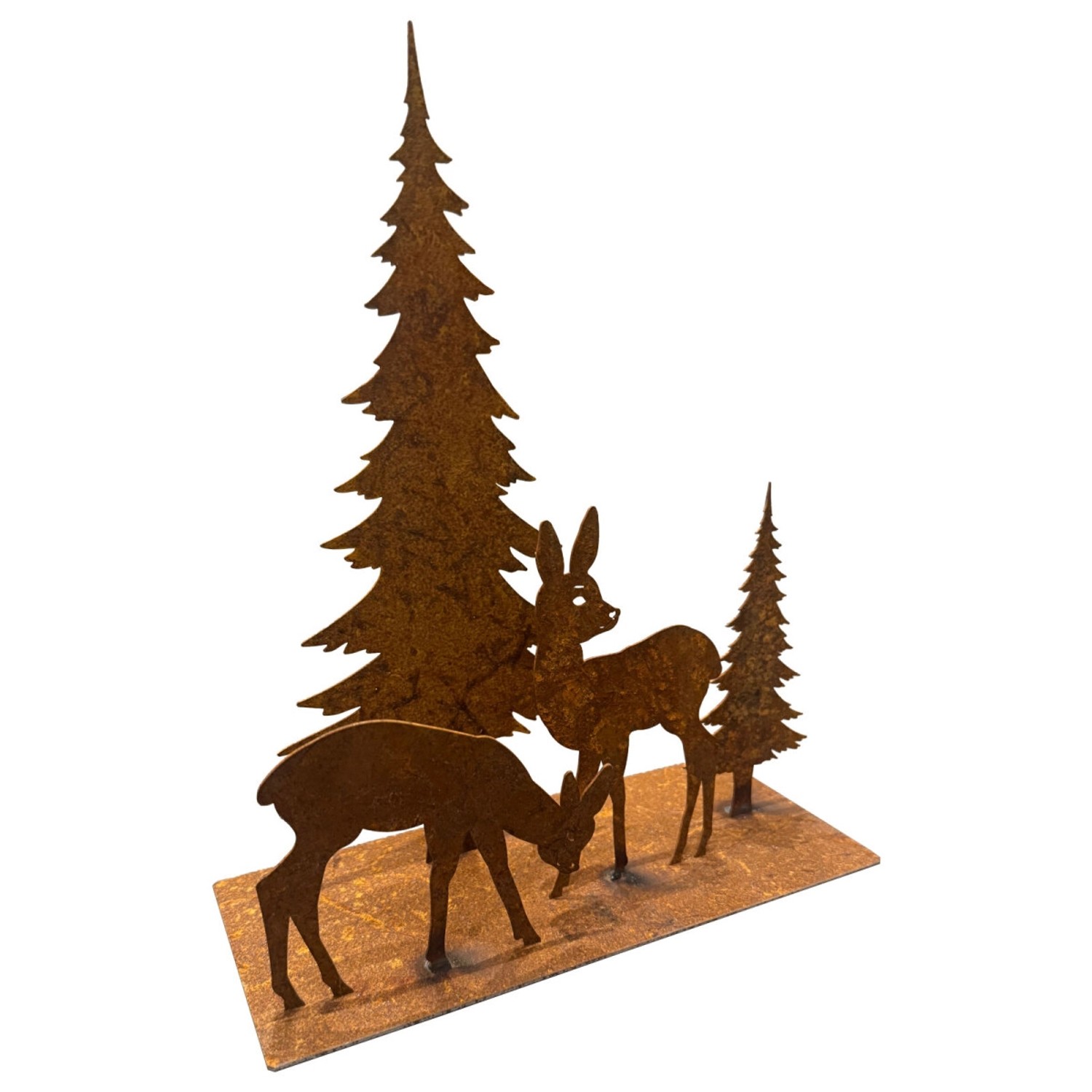 ZGM Rost Deko Reh-Landschaft günstig online kaufen