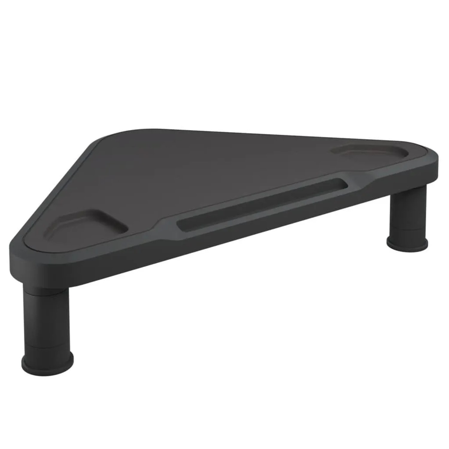 vidaXL Eck-Monitorständer Schwarz 49x28x10,5 cm 51723