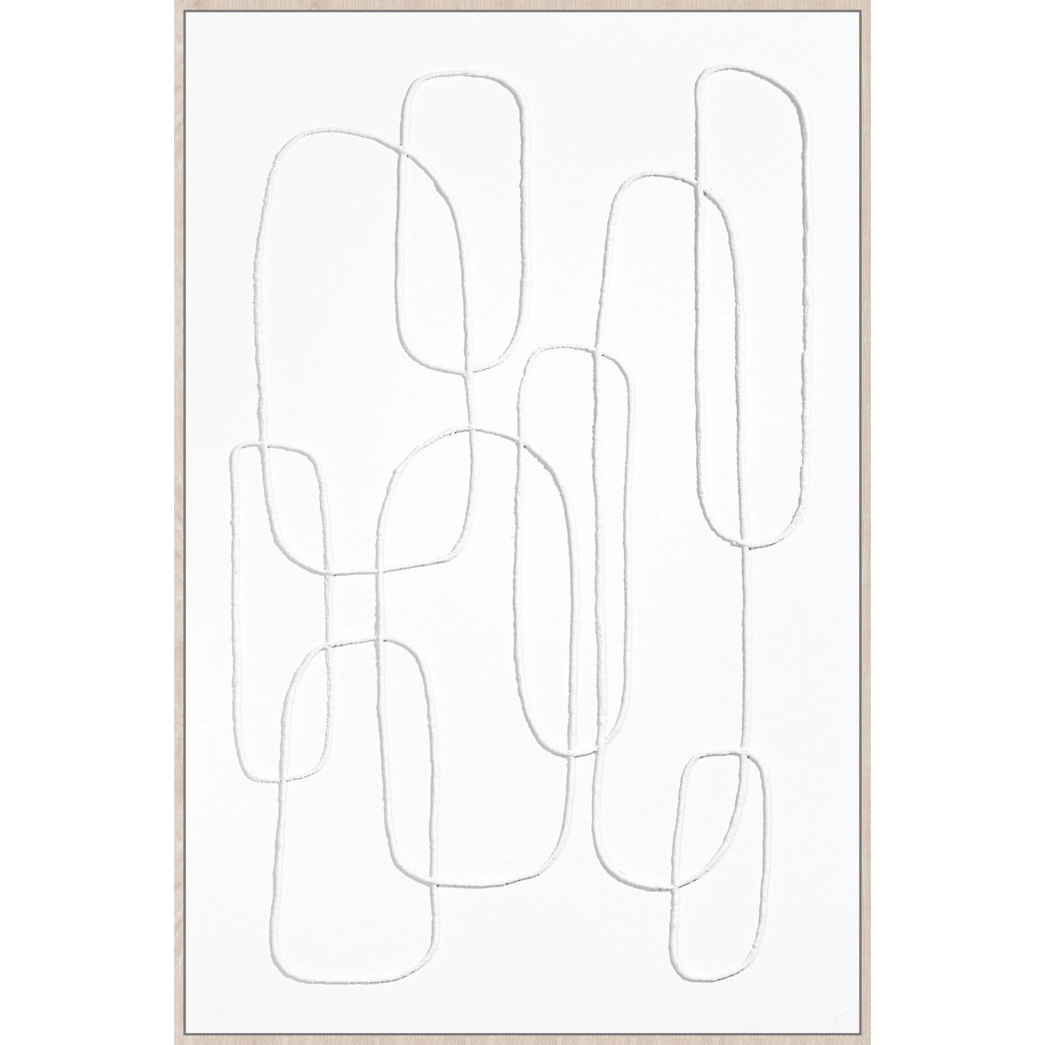 Premium Living Keilrahmenbild Denise in Naturfarben ca. 60x90cm