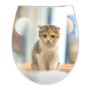Banjado Premium WC-Sitz mit Motiv Kleine Katze und Absenkautomatik.