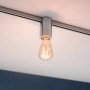 Paulmann URail Spot Ceiling Socket, Chrom, dimmbar, an Schienensystem mit E27 Leuchtmittel.