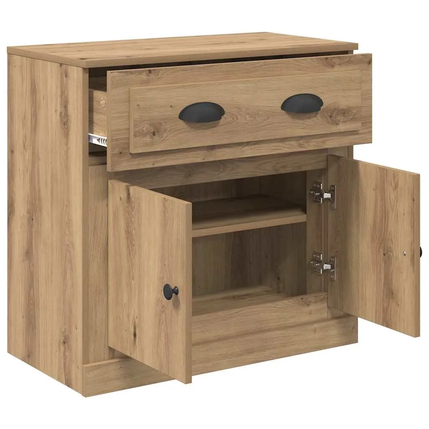 vidaXL Highboard Artisan-Eiche 70 x 35,5 x 67,5 cm Holzwerkstoff 881418_5